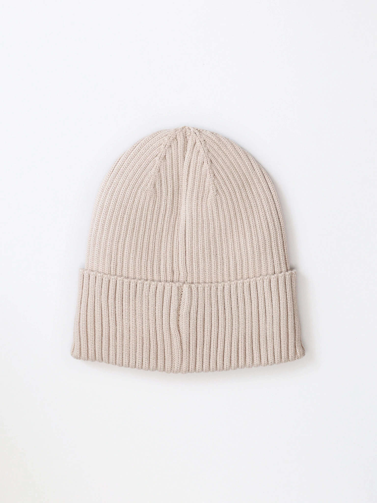 Шапка-бини в ассортименте с отворотом на подкладе